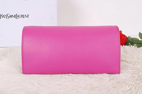 2014 New Saint Laurent Small Betty Bag Calf Leather Y7139 Rose - Click Image to Close